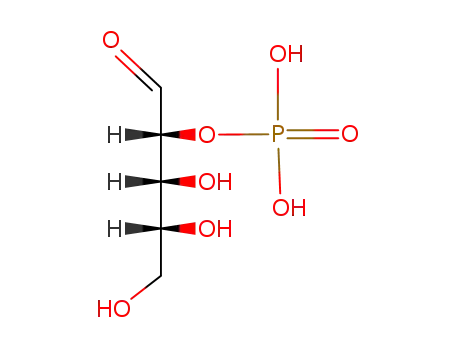 D-<i>ribo</i>-3,4,5-Trihydroxy-2-phosphonooxy-valeraldehyd