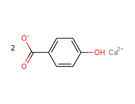 Molecular Structure of 69959-44-0 (calcium bis(4-hydroxybenzoate))