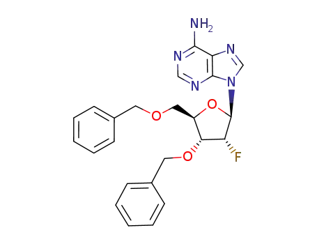 2'-Deoxy-2'-fluoro-3',5'-di-O-benzyladenosine