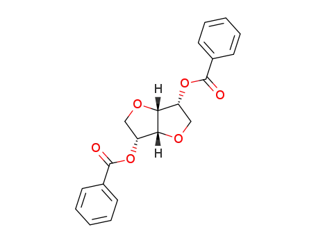 Molecular Structure of 82064-06-0 (1,4:3,6-dianhydro-2,5-di-O-benzoyl-D-mannitol)