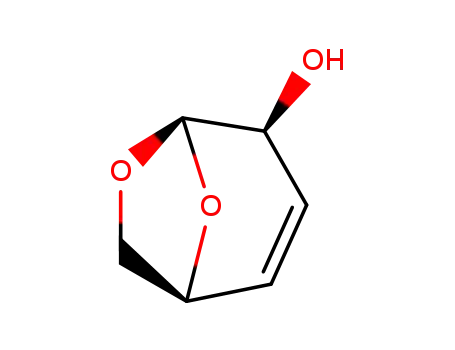 .beta.-D-threo-Hex-3-enopyranose, 1,6-anhydro-3,4-dideoxy-