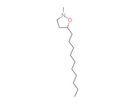 Molecular Structure of 42152-40-9 (Isoxazolidine, 5-decyl-2-methyl-)