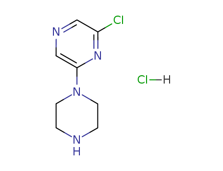 2-chloro-6-(piperazin-1-yl)pyrazine hydrochloride