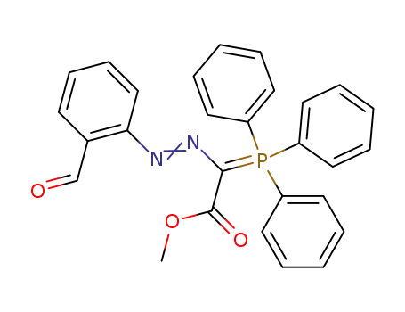 2-formylphenylazo(methoxycarbonyl)methylenetriphenylphosphorane