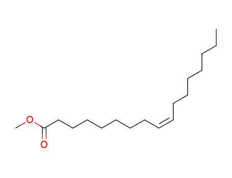 Molecular Structure of 14101-91-8 ((Z)-heptadec-9-enoic acid methyl ester)