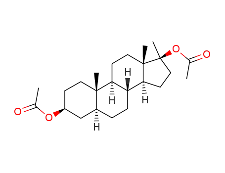 Acetic acid (3S,5S,8R,9S,10S,13S,14S,17S)-3-acetoxy-10,13,17-trimethyl-hexadecahydro-cyclopenta[a]phenanthren-17-yl ester
