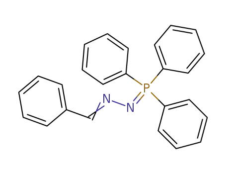 Molecular Structure of 1103-87-3 (Benzaldehyde, (triphenylphosphoranylidene)hydrazone)