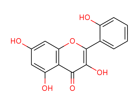 4H-1-Benzopyran-4-one,3,5,7-trihydroxy-2-(2-hydroxyphenyl)-