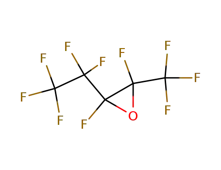 Molecular Structure of 71917-15-2 (Oxirane, 2,3-difluoro-2-(pentafluoroethyl)-3-(trifluoromethyl)-)