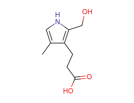 3-(2-hydroxymethyl-4-methyl-1<i>H</i>-pyrrol-3-yl)-propionic acid