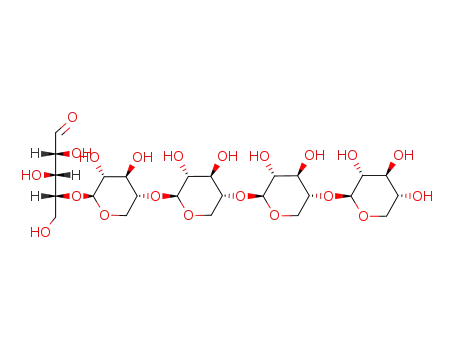 Molecular Structure of 49694-20-4 (xylopentaose)