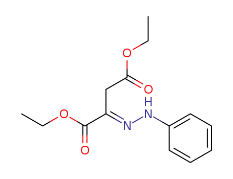 Molecular Structure of 81711-62-8 (Butanedioic acid, (phenylhydrazono)-, diethyl ester)