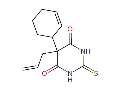 4,6(1H,5H)-Pyrimidinedione,5-(2-cyclohexen-1-yl)dihydro-5-(2-propen-1-yl)-2-thioxo-