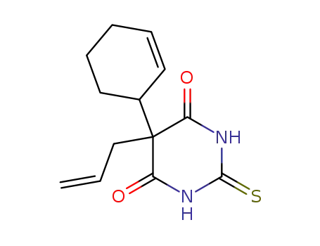 Molecular Structure of 467-36-7 (thialbarbital)