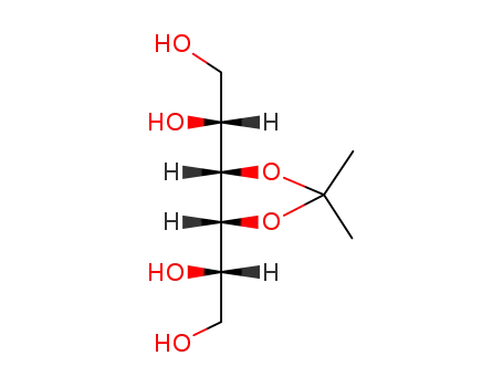 Molecular Structure of 908575-58-6 (3,4-O-isopropylidene-D-mannitol)