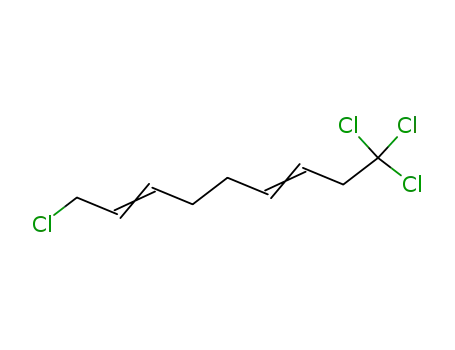 Molecular Structure of 75286-62-3 (1,1,1,9-tetrachloronona-3,7-diene)