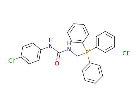 [3-(4-Chloro-phenyl)-ureidomethyl]-triphenyl-phosphonium; chloride
