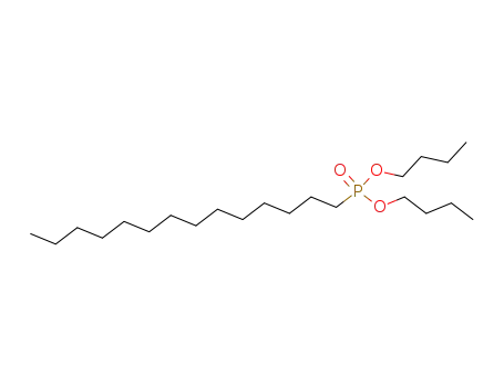 Molecular Structure of 33512-29-7 (tetradecyl-phosphonic acid dibutyl ester)