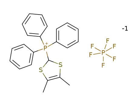 hexafluorophosphate de 4,5-dimethyl-1,3-dithiolium-2-triphenylphosphonium