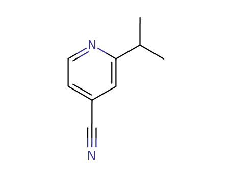 Molecular Structure of 33538-10-2 (2-(isopropyl)isonicotinonitrile)