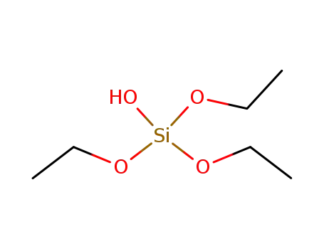 Molecular Structure of 27491-84-5 (triethyl hydrogen silicate)