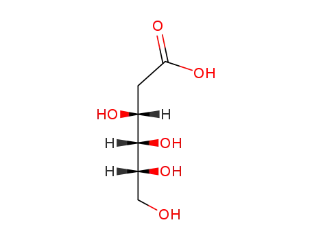 Molecular Structure of 16867-64-4 (2-deoxy-D-lyxo-hexonic acid)