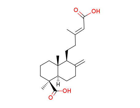 1-Naphthalenecarboxylicacid,5-[(3E)-4-carboxy-3-methyl-3-buten-1-yl]decahydro-1,4a-dimethyl-6-methylene-,(1S,4aR,5S,8aR)-
