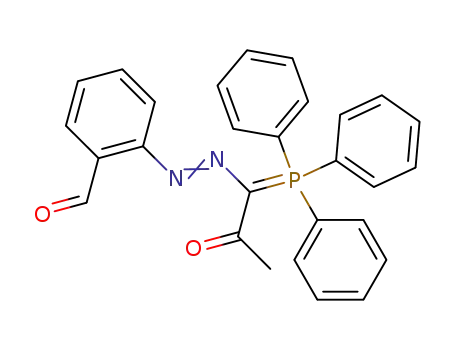 2-[2-Oxo-1-(triphenyl-λ<sup>5</sup>-phosphanylidene)-propylazo]-benzaldehyde