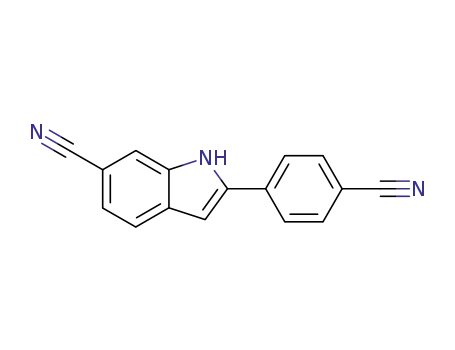 6-시아노-2-(4-시아노페닐)인돌