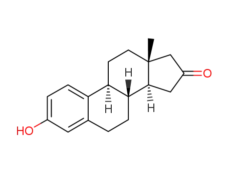 Molecular Structure of 3601-97-6 (3-hydroxyestra-1,3,5(10)-trien-16-one)