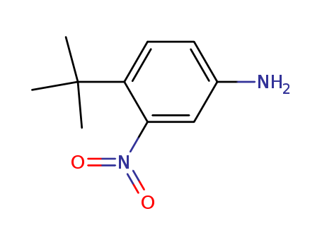 Benzenamine, 4-(1,1-dimethylethyl)-3-nitro-