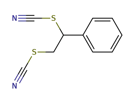 Thiocyanic acid, 1-phenyl-1,2-ethanediyl ester
