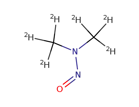 Molecular Structure of 17829-05-9 (N-NITROSODIMETHYL-D6-AMINE)