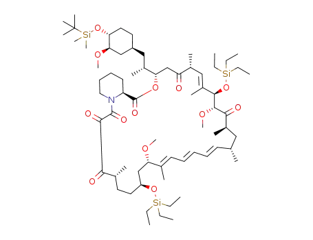 Molecular Structure of 930803-51-3 (C<sub>69</sub>H<sub>121</sub>O<sub>13</sub>Si<sub>3</sub>N)