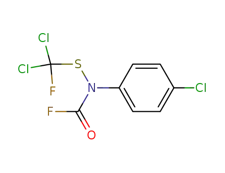 Carbamic fluoride, (4-chlorophenyl)[(dichlorofluoromethyl)thio]-