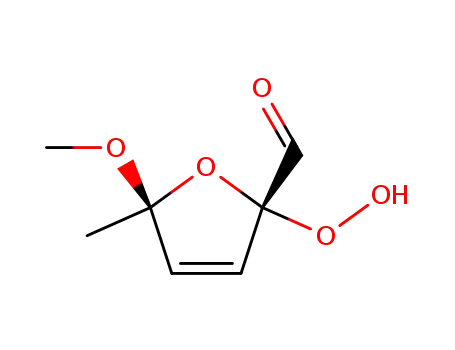 (2S,5S)-2-Hydroperoxy-5-methoxy-5-methyl-2,5-dihydro-furan-2-carbaldehyde