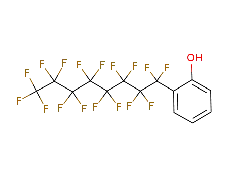Molecular Structure of 80790-99-4 (2-perfluorooctylphenol)