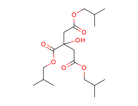 1,2,3-Propanetricarboxylicacid, 2-hydroxy-, 1,2,3-tris(2-methylpropyl) ester