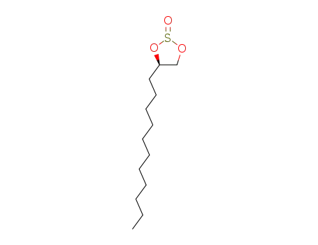 Molecular Structure of 259799-88-7 ((4R)-4-undecyl-1,3,2-dioxathiolane-2-oxide)