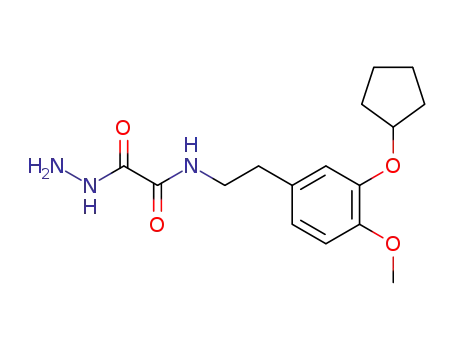 N'-Amino-N-[2-(3-cyclopentyloxy-4-methoxyphenyl)ethyl]oxamide