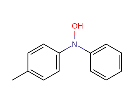 Molecular Structure of 19393-64-7 (<i>N</i>-phenyl-<i>N</i>-<i>p</i>-tolyl-hydroxylamine)