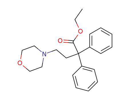 Molecular Structure of 467-86-7 (dioxaphetyl butyrate)
