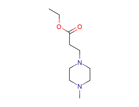 1-Piperazinepropanoicacid, 4-methyl-, ethyl ester