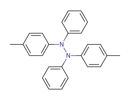 Molecular Structure of 18440-53-4 (Hydrazine, 1,2-bis(4-methylphenyl)-1,2-diphenyl-)