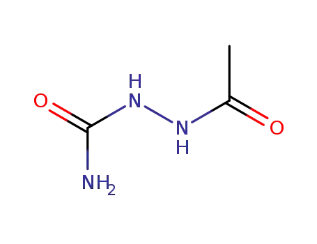 Molecular Structure of 2302-87-6 (2-acetylhydrazinecarboxamide)