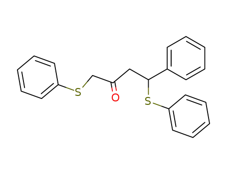 2-Butanone, 4-phenyl-1,4-bis(phenylthio)-