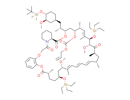 Molecular Structure of 930803-49-9 (C<sub>79</sub>H<sub>133</sub>O<sub>16</sub>Si<sub>3</sub>N)
