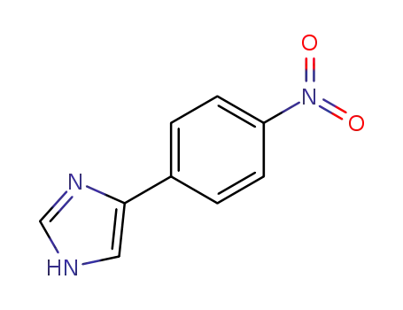 Molecular Structure of 38980-93-7 (4-(4-NITROPHENYL)-1H-IMIDAZOLE)