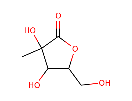 (3R,4R,5R)-3,4-Dihydroxy-5-(hydroxymethyl)-3-methyl-tetrahydrofuran-2-one cas no. 492-30-8 98%