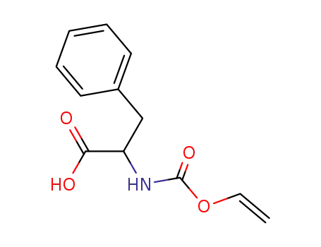 Molecular Structure of 46827-90-1 (3-phenyl-N-[(vinyloxy)carbonyl]-L-alanine)